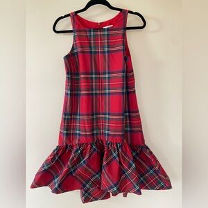 Vineyard Vines Sleeveless Red Tartan Mini Dress Size 0